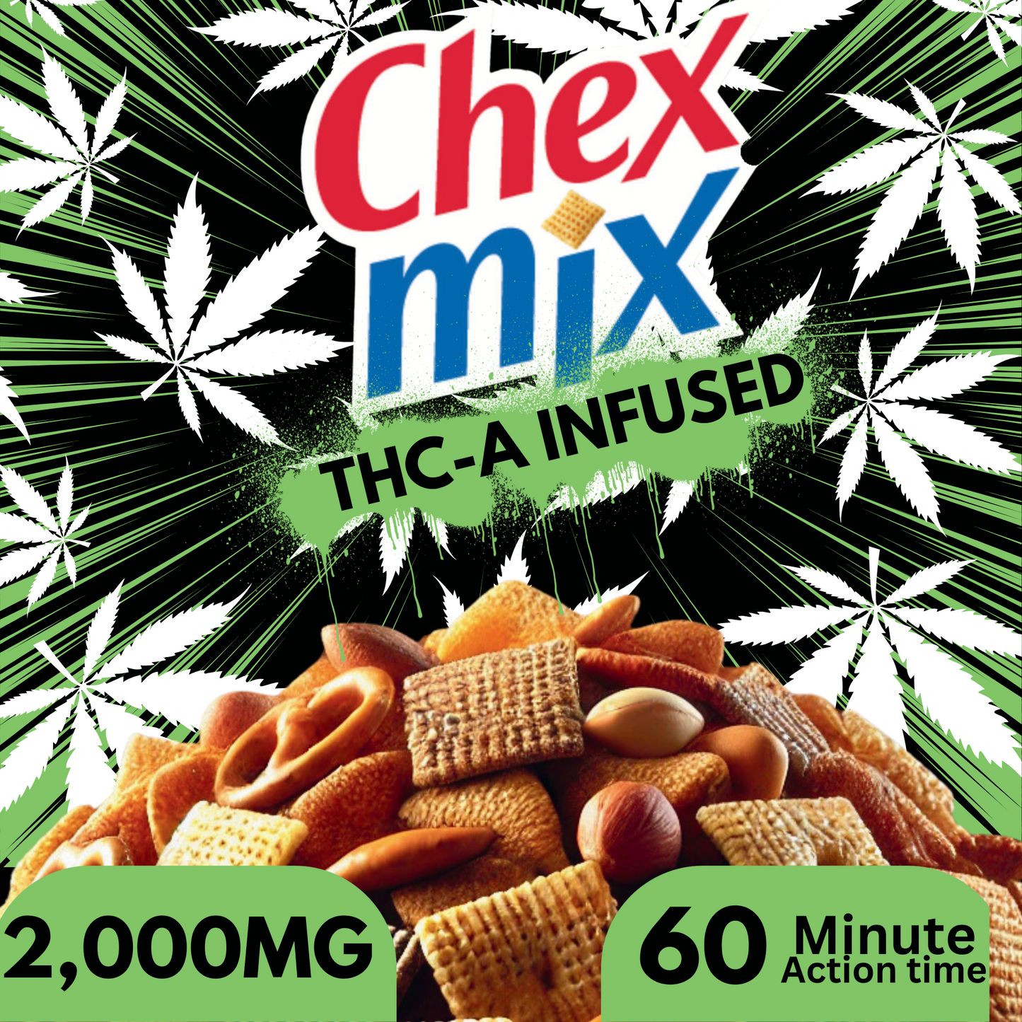 Infused Chex Mix THC-A
